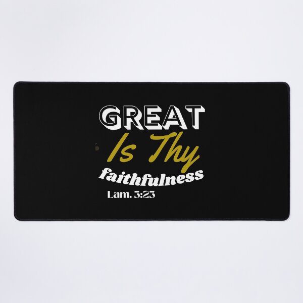 Item preview, Bible Verse: Great Is Thy Faithfulness Lam. 3:23 designed and sold by tellit24seven.