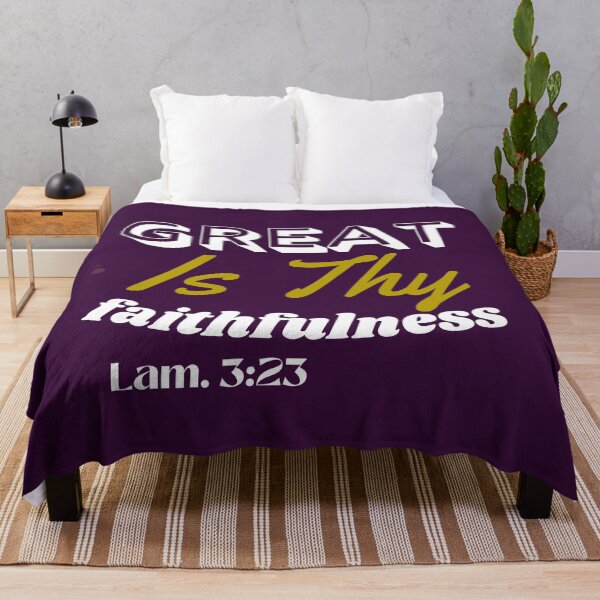 Item preview, Bible Verse: Great Is Thy Faithfulness Lam. 3:23 designed and sold by tellit24seven.