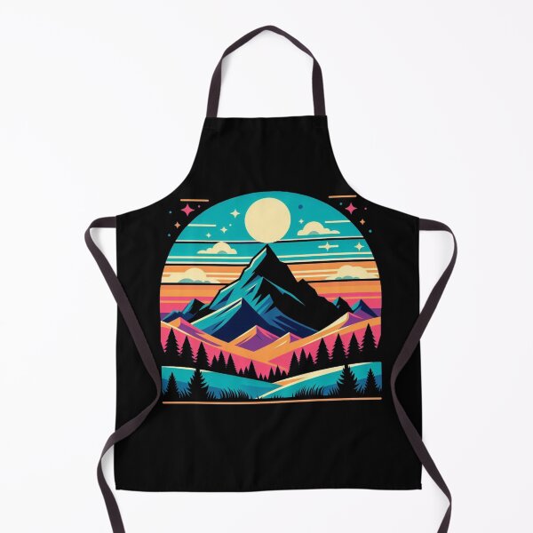 Item preview, Mountain trees minimalistic designed and sold by Kalpa.