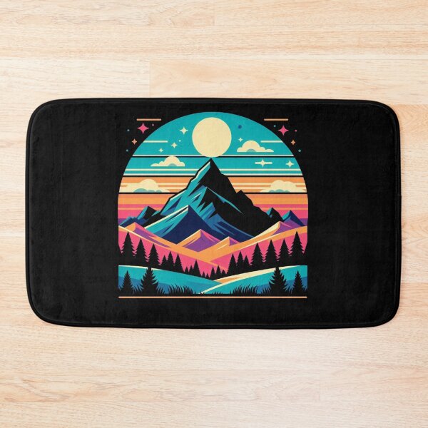 Item preview,  Mountain trees minimalistic designed and sold by Kalpa.