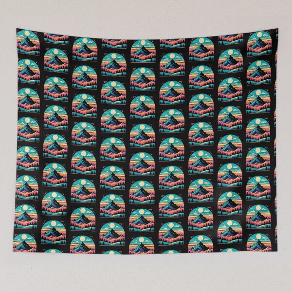 Item preview,  Mountain trees minimalistic designed and sold by Kalpa.