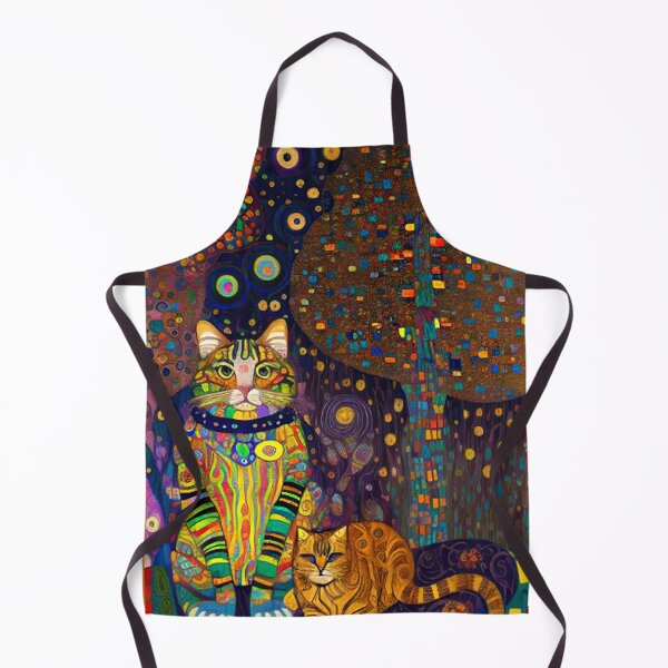 Item preview, Abstract Colorful Cat Art designed and sold by TheDarkWardrobe.