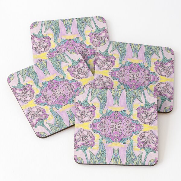 Item preview, A kaleidoscope view of Pink Begonias designed and sold by ladyinthemitten.