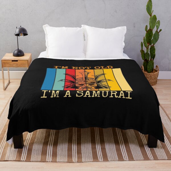 Item preview, I'm not old, I'm a Samurai Retro Vintage designed and sold by The Inner Warrior Co.