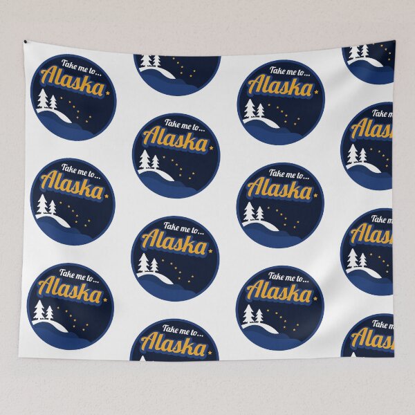 Item preview, Take me to Alaska. designed and sold by the-craft-shop.