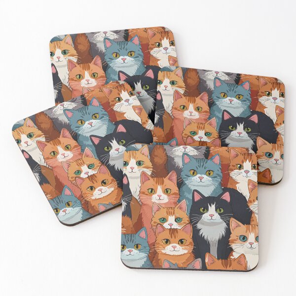 Item preview, Clowder , Cats designed and sold by KiraChie.