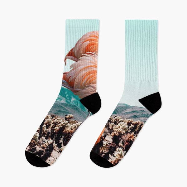 Item preview, Flamingos In The Desert #redbubble #artprints designed and sold by 83oranges.com.
