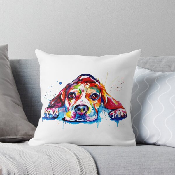 Item preview, Beagle Dog Colorful Art designed and sold by doodIllustrate.