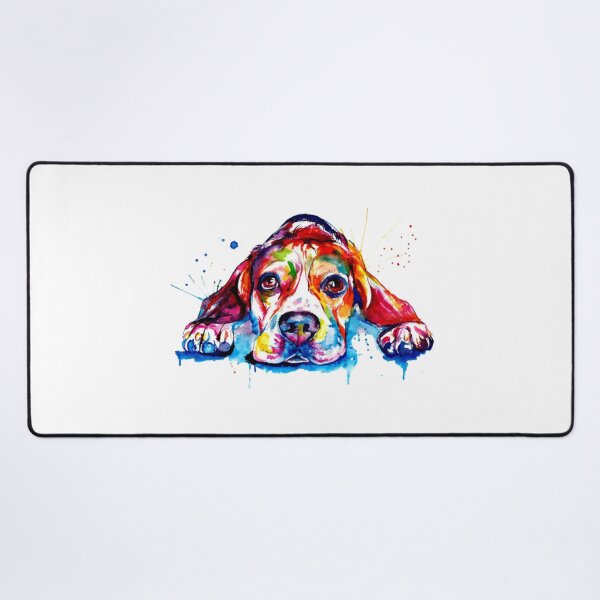 Item preview, Beagle Dog Colorful Art designed and sold by doodIllustrate.