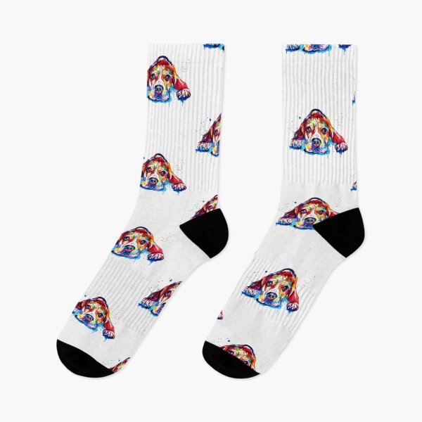 Item preview, Beagle Dog Colorful Art designed and sold by doodIllustrate.