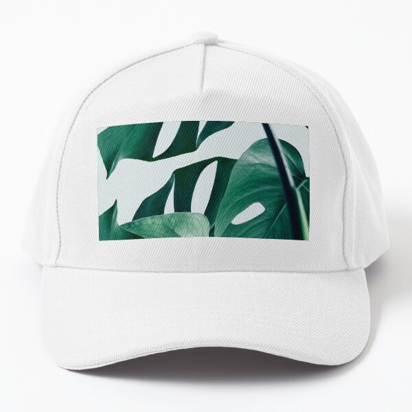 Monstera #redbubble #artprints Baseball Cap
