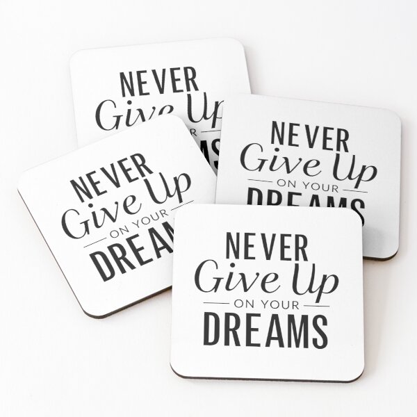 Item preview, Never give up on your dreams designed and sold by adeil.
