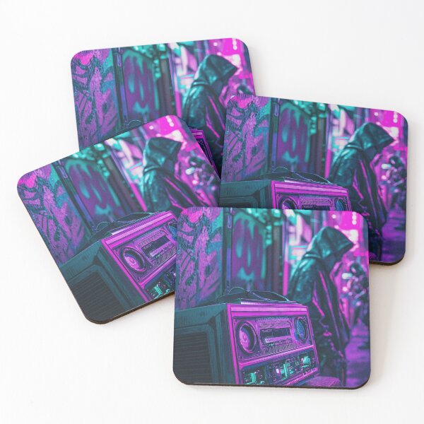 Item preview, Cyberpunk Boombox designed and sold by FuturiTravel.