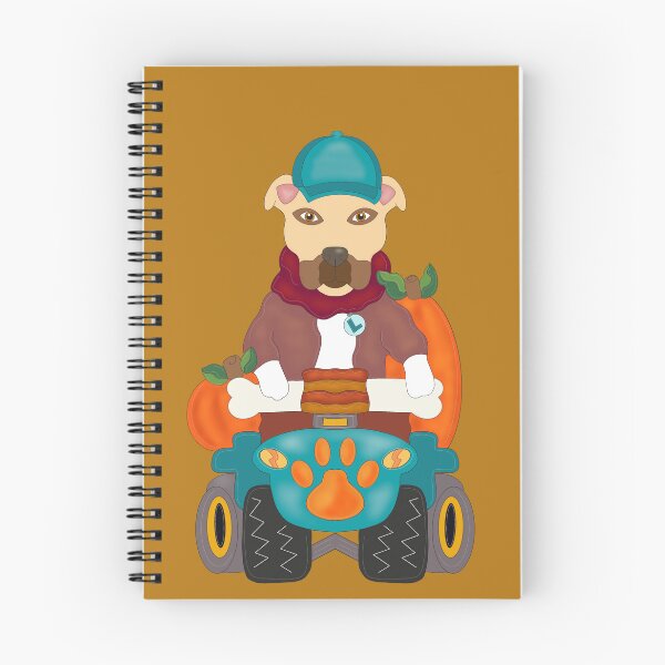 Item preview, Lugnut the Pitbull on a 4 wheeler designed and sold by starlabrady.