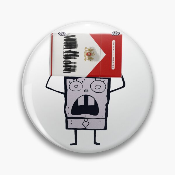 Item preview, Do0dlebob Holding Cigarettes  designed and sold by ArtByOregano.
