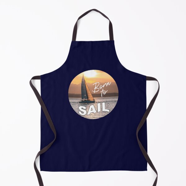 Item preview, Sailing Lovers – "Born to Sail" Sloop at Sunset designed and sold by True Challenge.