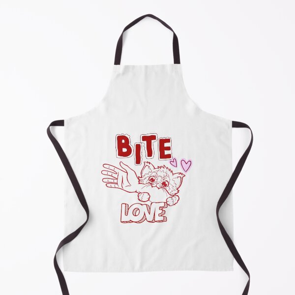 Item preview, Cute Cat bite designed and sold by Playful Strokes pom@pom.
