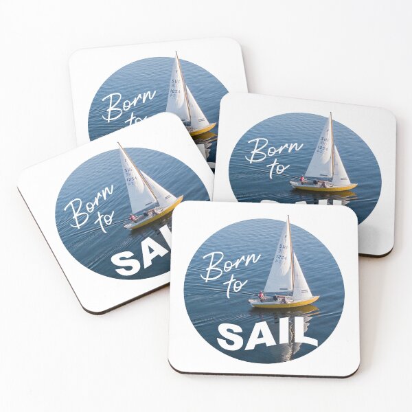 Item preview, Sailing Lovers – "Born to Sail" Sloop designed and sold by True Challenge.