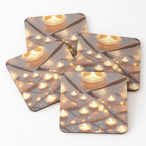 Item preview, Christmas 9:16 – Tealights and Stars (3/4) designed and sold by sabantha.
