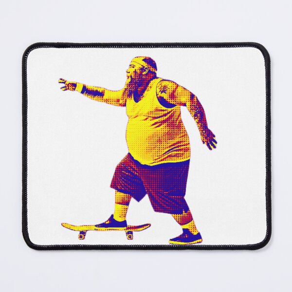 Item preview, Fat Hipster Skater pop art designed and sold by Fanaticos.