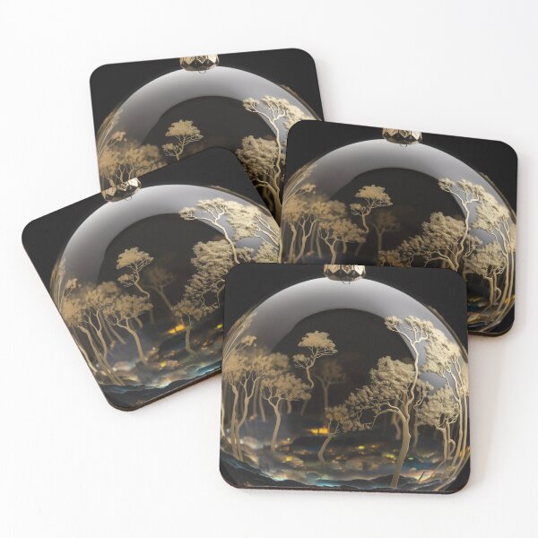 Item preview, Christmas 9:16 – Christmas ball with surreal mini-universe (1/4) designed and sold by sabantha.