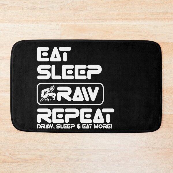 Item preview, Artist Life: Eat, Sleep, Repeat  designed and sold by Eksama Design.