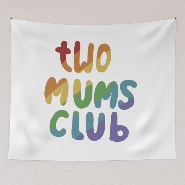 Item preview, Two mums club designed and sold by CreateWithRose.