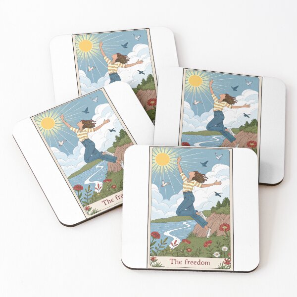 Item preview, The Freedom - Vibrant Tarot designed and sold by TheArtOfRanda.