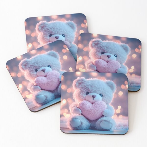 Item preview, Teddy Bear with a Heart * designed and sold by SilverlynDraws.