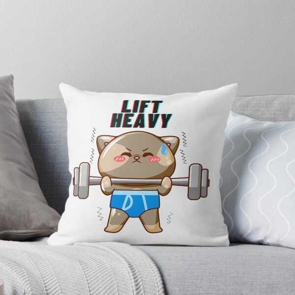 Item preview, Cat Powerlifting  designed and sold by Playful Strokes pom@pom.