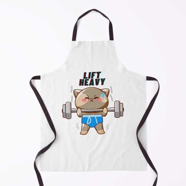 Item preview, Cat Powerlifting designed and sold by Playful Strokes pom@pom.