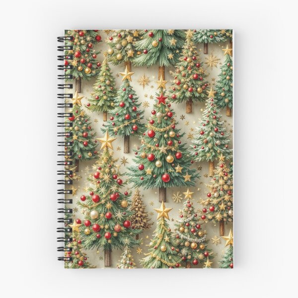 Item preview, Vibrant Christmas Tree Wonderland Seamless Pattern  designed and sold by Best-Art-32.