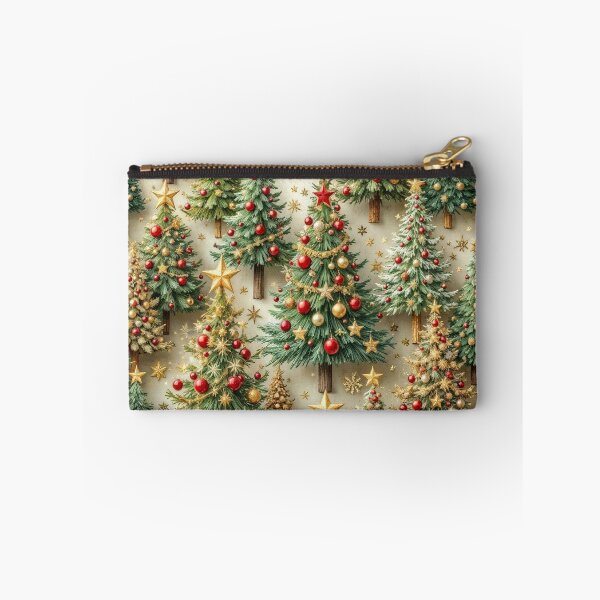 Item preview, Vibrant Christmas Tree Wonderland Seamless Pattern  designed and sold by Best-Art-32.
