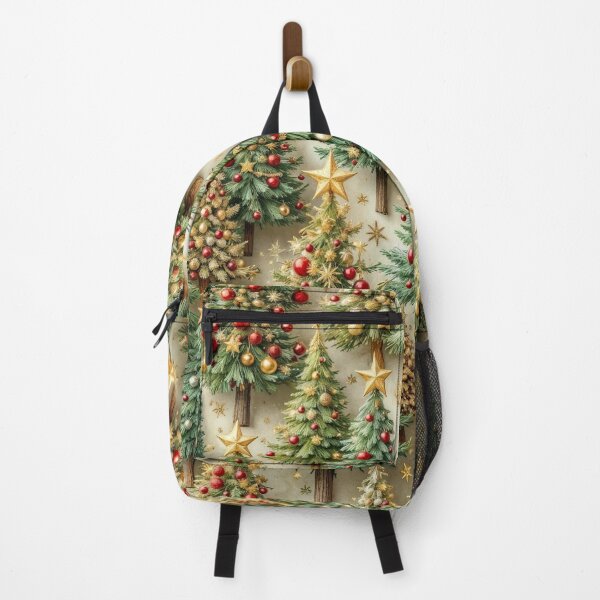 Item preview, Vibrant Christmas Tree Wonderland Seamless Pattern  designed and sold by Best-Art-32.