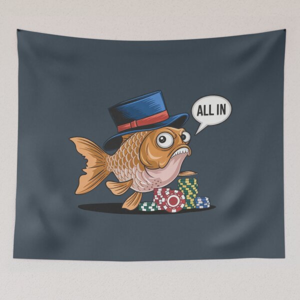 Item preview, A Boastful Fish Fish All In designed and sold by Visor Society.