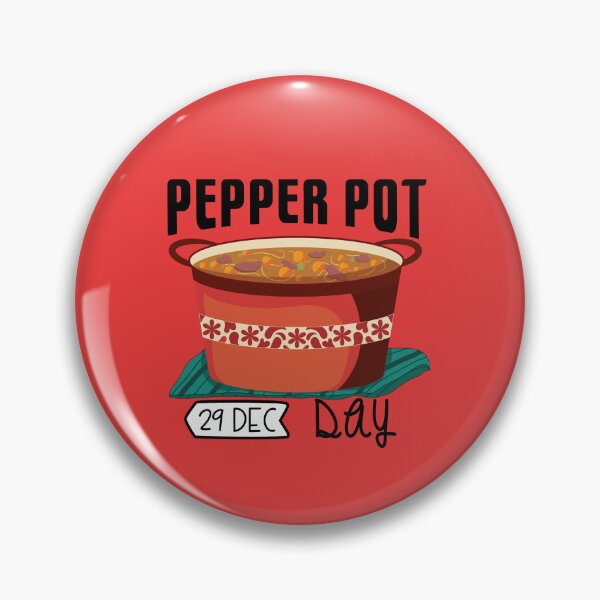 Item preview, 29 December Pepper Pot Day - Wacky Holidays designed and sold by ChemicalXShop.