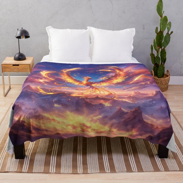 Item preview, Majestic Phoenix in Mountain Landscape designed and sold by Christian Weiss.