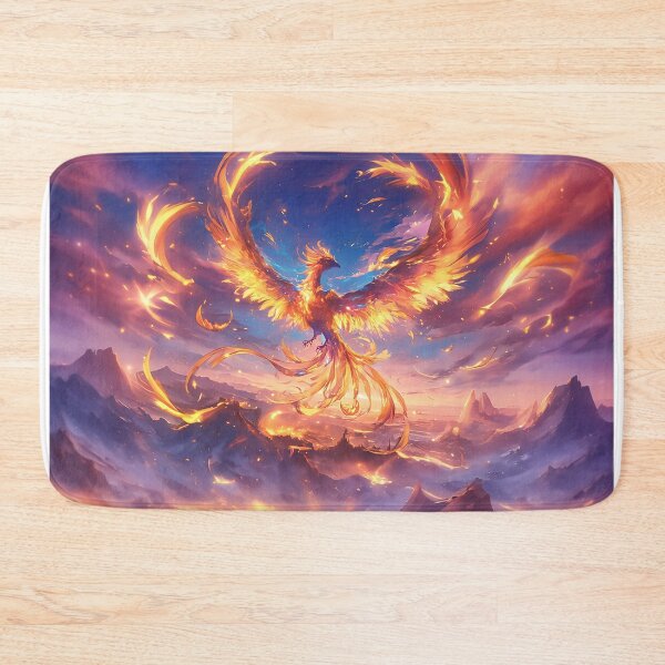 Item preview, Majestic Phoenix in Mountain Landscape designed and sold by Christian Weiss.
