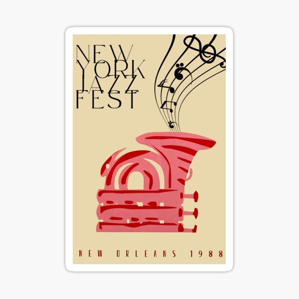 Item preview, Jazz Fest designed and sold by Sophie-Men.