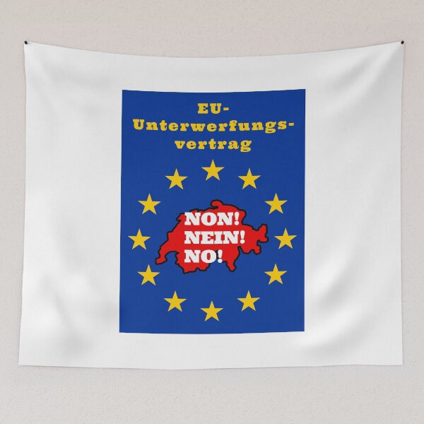 Item preview, EU-Unterwerfungsvertrag NEIN! designed and sold by PuzzlingStuff.