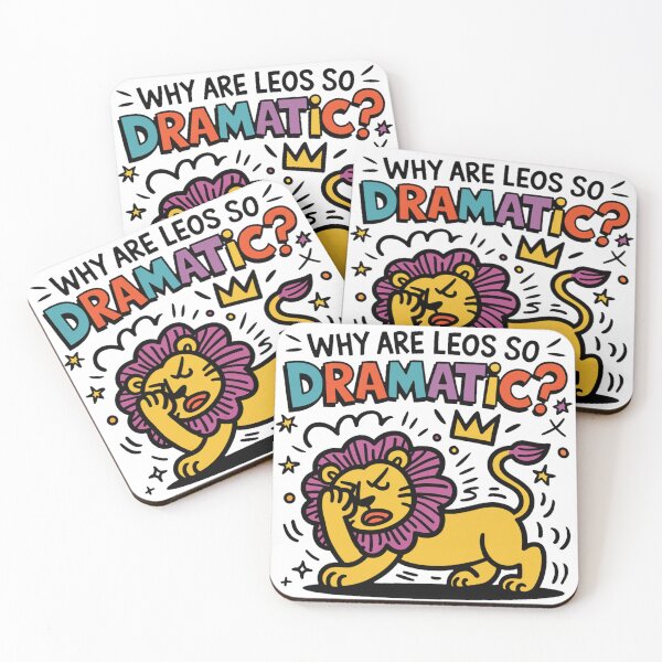 Item preview, Leos Zodiac Popart - "Why Are Leos So Dramatic? Funny Pop Art Tee" designed and sold by stickercuffs.
