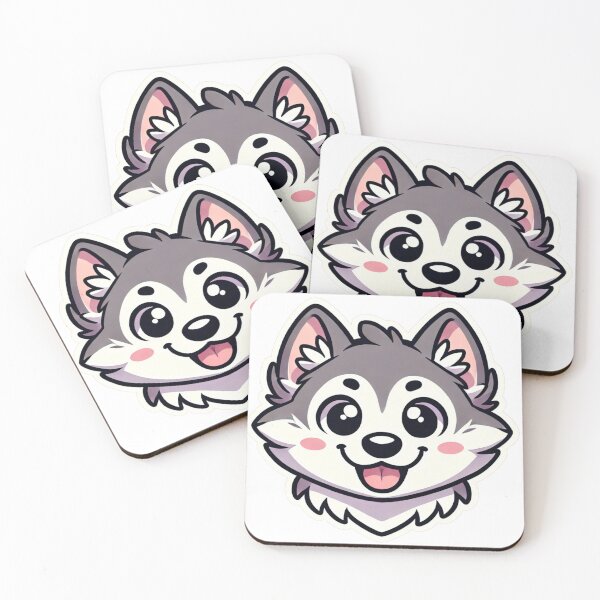 Item preview, Siberian Husky Cartoon designed and sold by pommyyark.