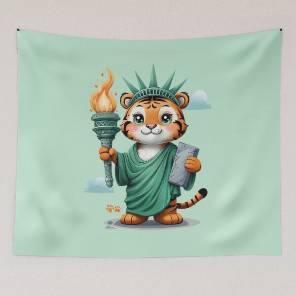 Item preview, Anthropomorphic Tiger as Statue  designed and sold by Aise06.
