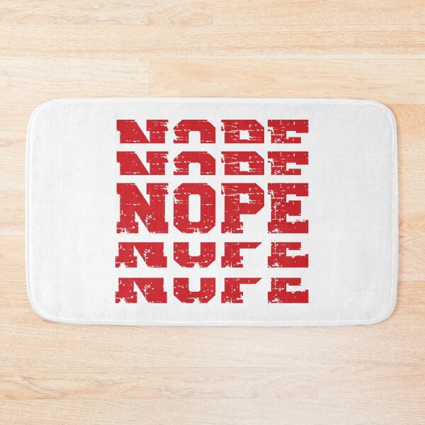 Item preview, NOPE (red) designed and sold by planDpromotions.