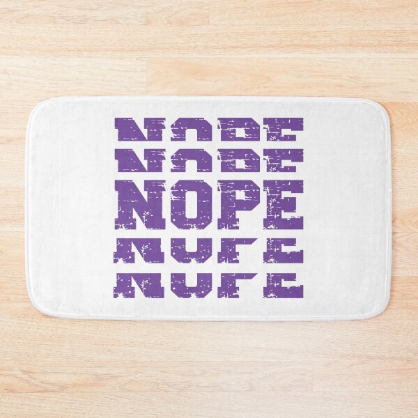 Item preview, NOPE (purple) designed and sold by planDpromotions.