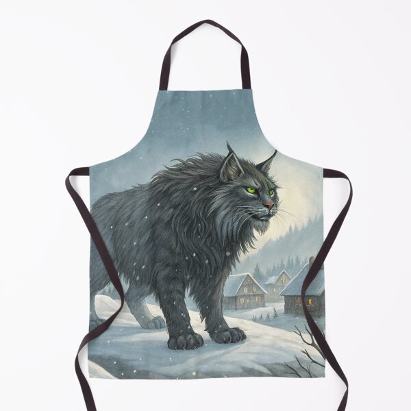 Item preview, Jólakötturinn (Yule Cat) 01 designed and sold by AIfolklore.