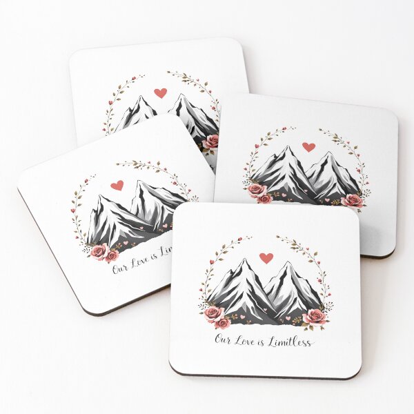 Item preview, Bound by Mountains - A unique and perfect gift for Valentine's Day designed and sold by BNCH44.