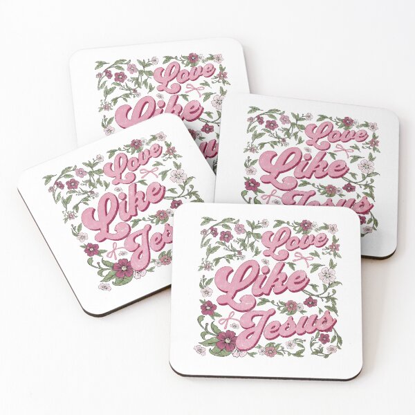 Item preview, Retro Love Like Jesus Coquette, Boho Valentine designed and sold by Pechkinpavelpas.