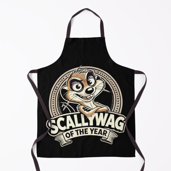 Item preview, Scallywag of the Year Meerkat Funny Gift designed and sold by Pineapple-Tree.