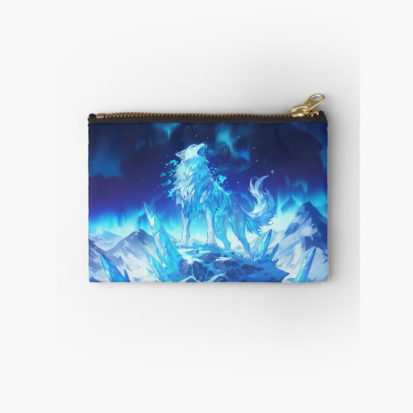 Item preview, Arctic Ice Wolf in Mountain Landscape designed and sold by Christian Weiss.